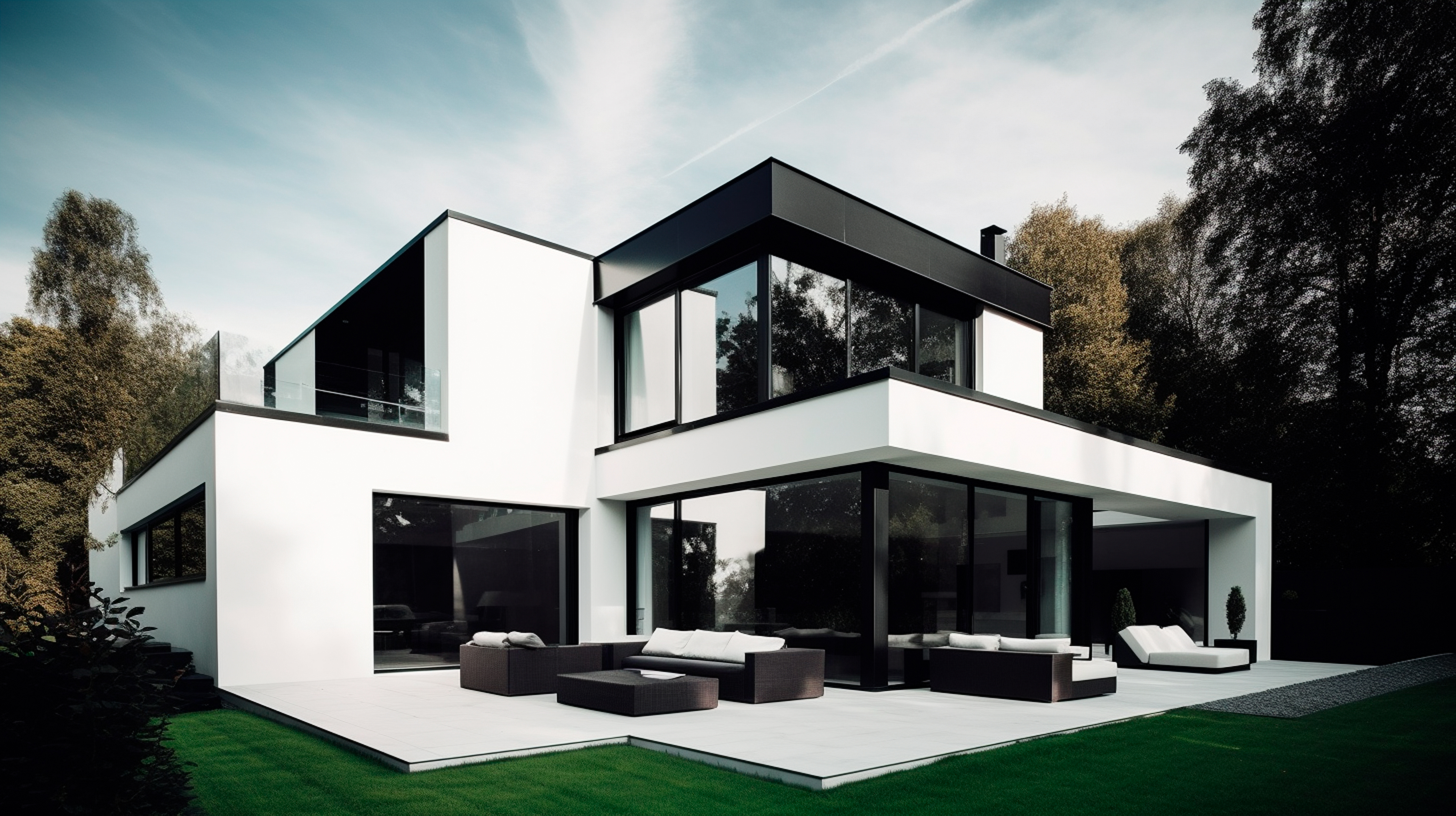 Fertiges Neubauprojekt