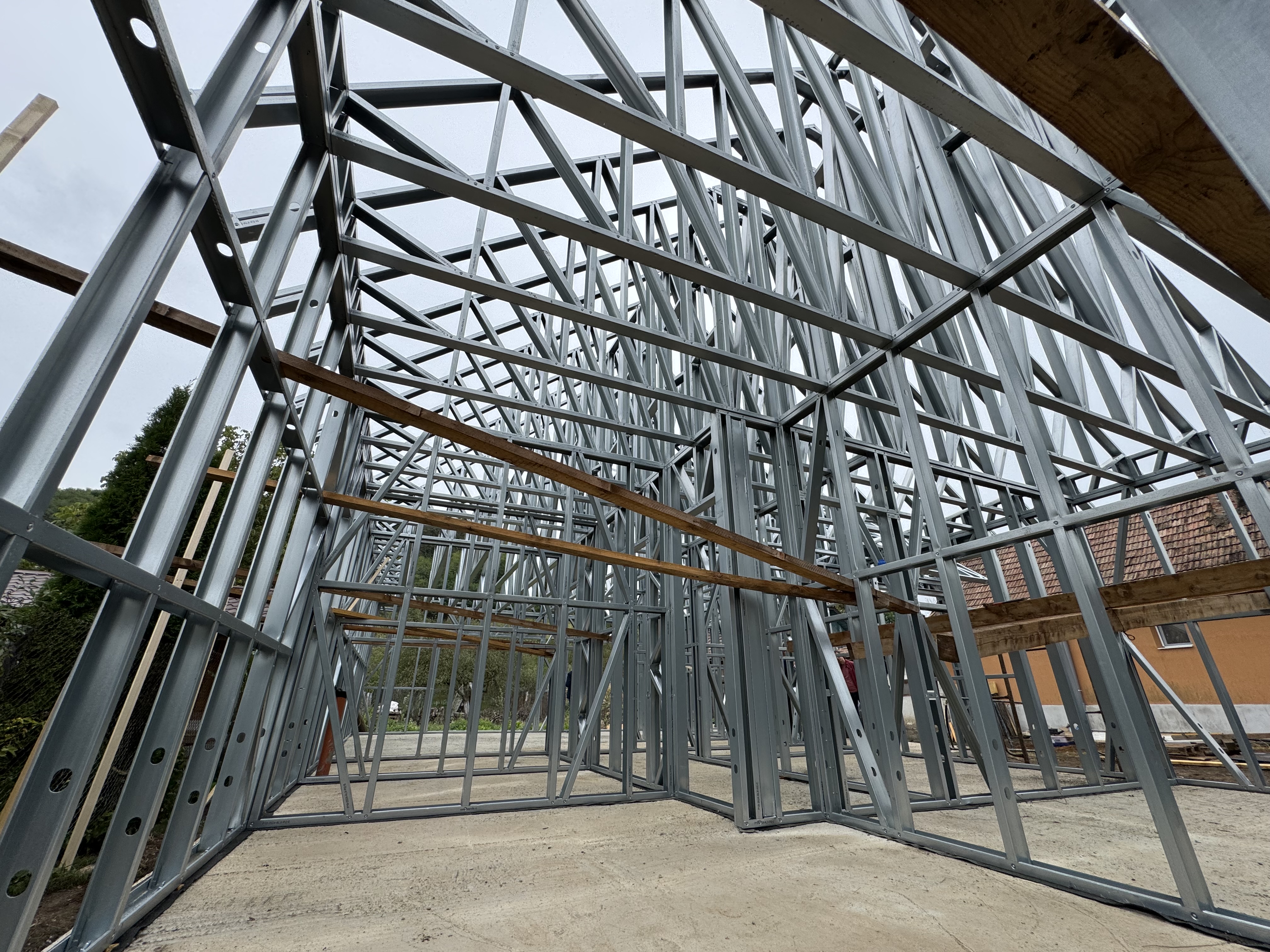 Stahlkonstruktion nachher